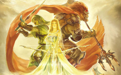 Photoshop : Fresque sur le thème de Zelda