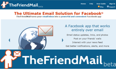 Facebook outil : TheFriendMail