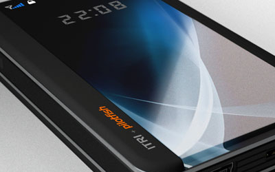 Concept : Téléphone flexible, tout tactile